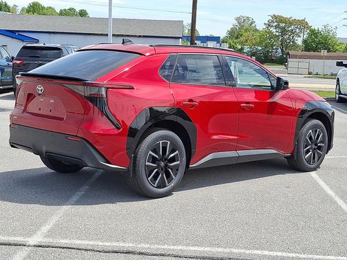 Supersonic Red 2026 Toyota bZ XLE Plus
