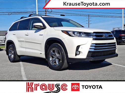 BLIZZARD PEARL 2017 Toyota Highlander HYBRID LIMITED PL