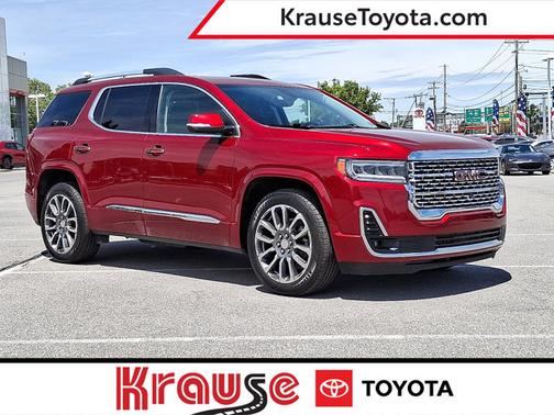 Cayenne Red Tintcoat 2021 GMC Acadia Denali