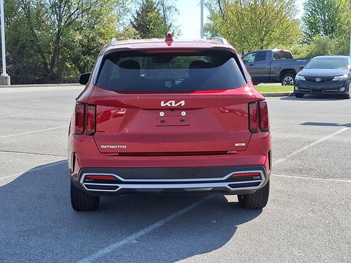Runway Red 2023 Kia Sorento Hybrid EX