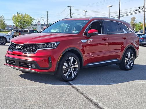 Runway Red 2023 Kia Sorento Hybrid EX