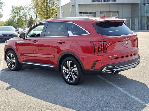 Runway Red 2023 Kia Sorento Hybrid EX