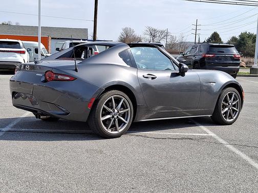 Machine Gray Metallic 2023 Mazda MX-5 Miata RF Grand Touring