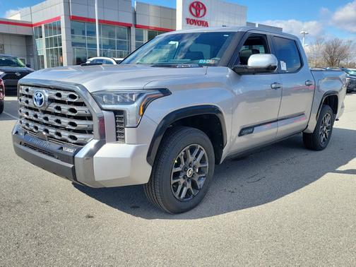 Celestial Silver Metallic 2024 Toyota Tundra Platinum Hybrid