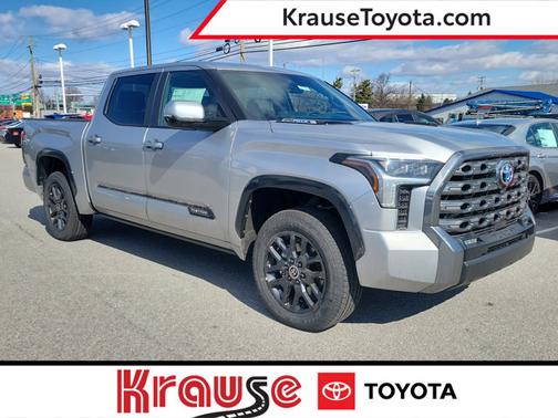 Celestial Silver Metallic 2024 Toyota Tundra Platinum Hybrid