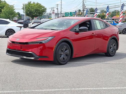 SUPERSONIC RED 2023 Toyota Prius LE