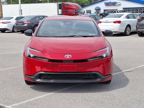 SUPERSONIC RED 2023 Toyota Prius LE