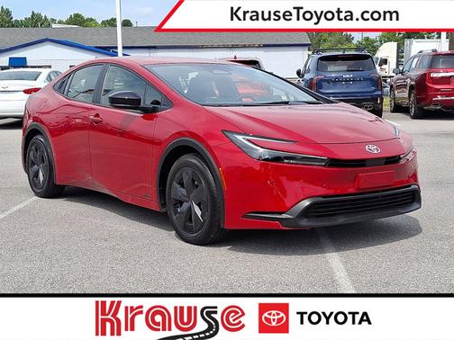 SUPERSONIC RED 2023 Toyota Prius LE