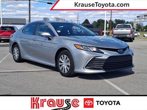 CELESTIAL SILVER 2021 Toyota Camry Hybrid LE