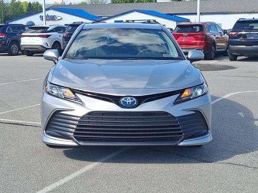 CELESTIAL SILVER 2021 Toyota Camry Hybrid LE