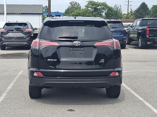 Black 2018 Toyota RAV4 LE