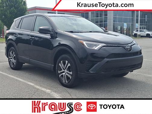 Black 2018 Toyota RAV4 LE