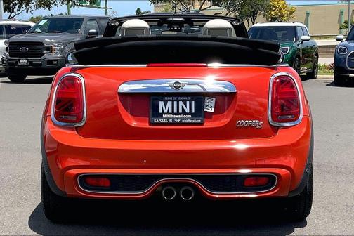 Orange Metallic 2019 MINI Convertible Cooper S
