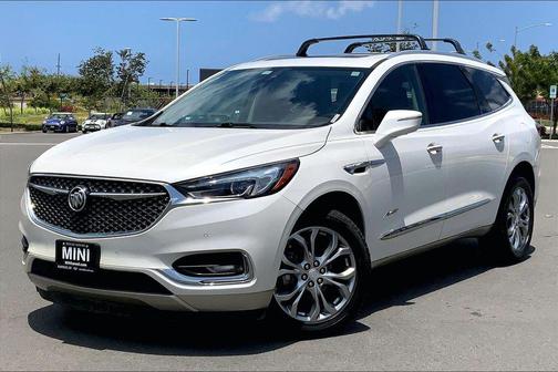 White Frost 2018 Buick Enclave Avenir