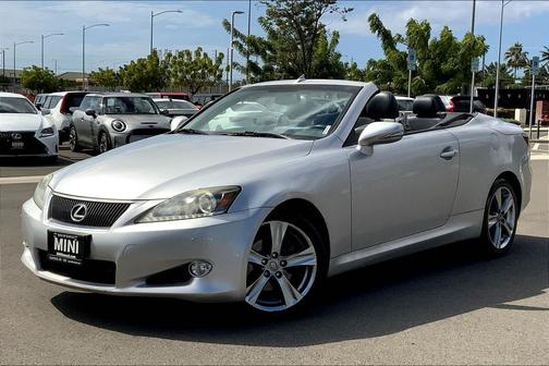 Silver 2015 Lexus IS 250C Luxury Pkg / Premium Pkg
