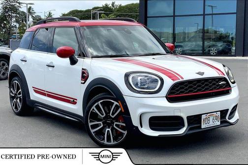 White Metallic 2024 MINI Countryman John Cooper Works ALL4