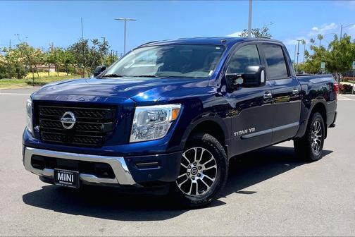 Deep Blue Pearl 2020 Nissan Titan SV