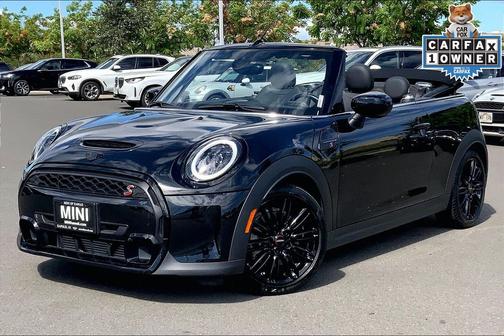 Midnight Black 2023 MINI Convertible Base