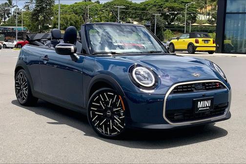 Blue Metallic 2026 MINI Convertible