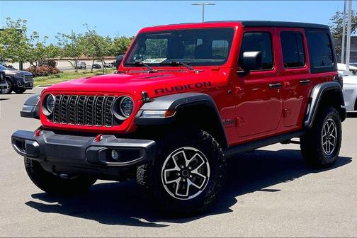 Red Clearcoat 2025 Jeep Wrangler Rubicon