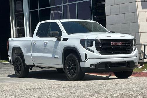 Summit White 2023 GMC Sierra 1500 Elevation