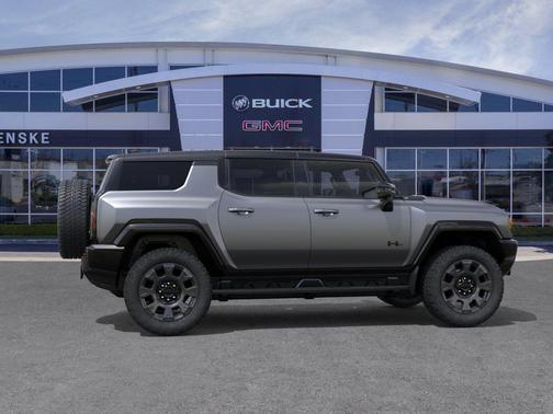 Magnus Gray Matte 2026 GMC HUMMER EV SUV 3X