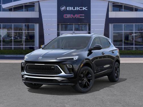 Ebony Twilight Metallic 2026 Buick Encore GX Sport Touring