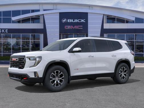 Summit White 2026 GMC Acadia AT4 AWD
