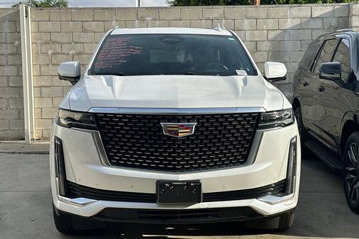 Crystal White Tricoat 2023 Cadillac Escalade ESV Premium Luxury