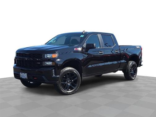 Black 2021 Chevrolet Silverado 1500 Custom Trail Boss