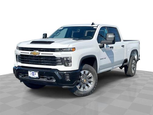 White 2026 Chevrolet Silverado 2500 Custom