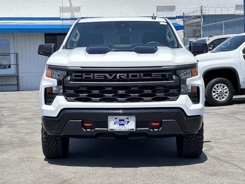 White 2026 Chevrolet Silverado 1500 Custom Trail Boss