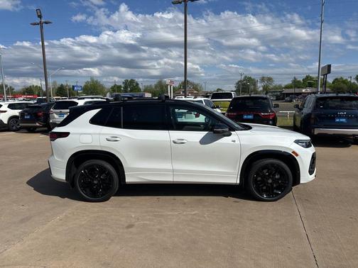 Opal White W/Deep Black Roof 2026 Volkswagen Tiguan 2.0T SE R-Line Black