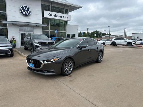 Machine Gray Metallic 2025 Mazda Mazda3 FWD w/Preferred Package