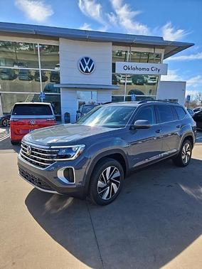 Pure Gray 2026 Volkswagen Atlas 2.0T SE W/TECHNOLOGY