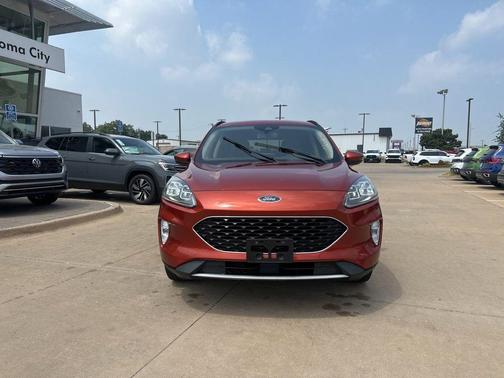 Orange Metallic 2020 Ford Escape Titanium Hybrid