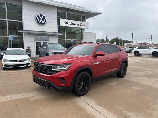 Aurora Red Metallic 2020 Volkswagen Atlas Cross Sport 2.0T SE w/Technology