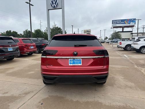 Aurora Red Metallic 2020 Volkswagen Atlas Cross Sport 2.0T SE w/Technology
