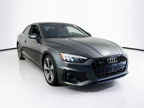 Daytona Gray Metallic 2021 Audi A5 45 S line Premium Plus