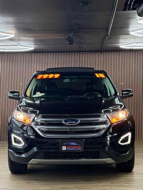 Shadow Black 2018 Ford Edge SEL