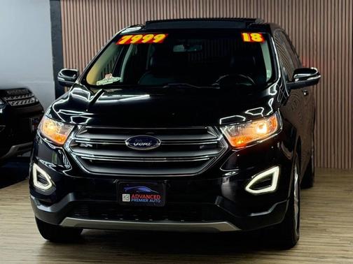 Shadow Black 2018 Ford Edge SEL