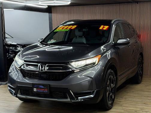 Modern Steel Metallic 2017 Honda CR-V Touring