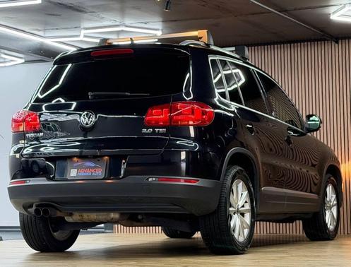Deep Black Pearl 2017 Volkswagen Tiguan 2.0T Wolfsburg Edition