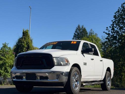 Bright White Clearcoat 2015 RAM 1500 Big Horn