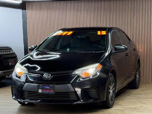 Black Sand Pearl 2015 Toyota Corolla LE
