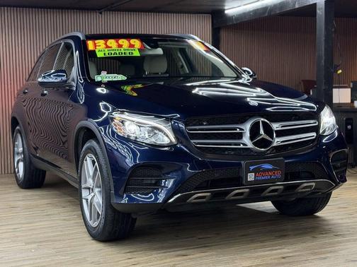 Lunar Blue Metallic 2017 Mercedes-Benz GLC 300 4MATIC