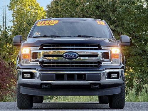 Shadow Black 2018 Ford F-150 XLT