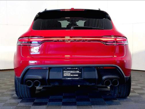 Carmine Red 2023 Porsche Macan Macan