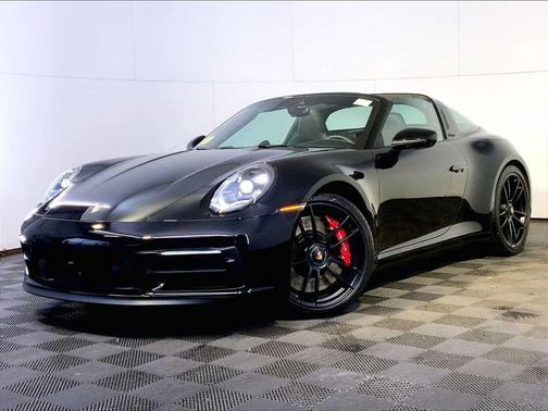 Jet Black Metallic 2024 Porsche 911 Targa 4 GTS