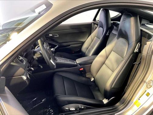 GT Silver Metallic 2024 Porsche 718 Cayman Coupe